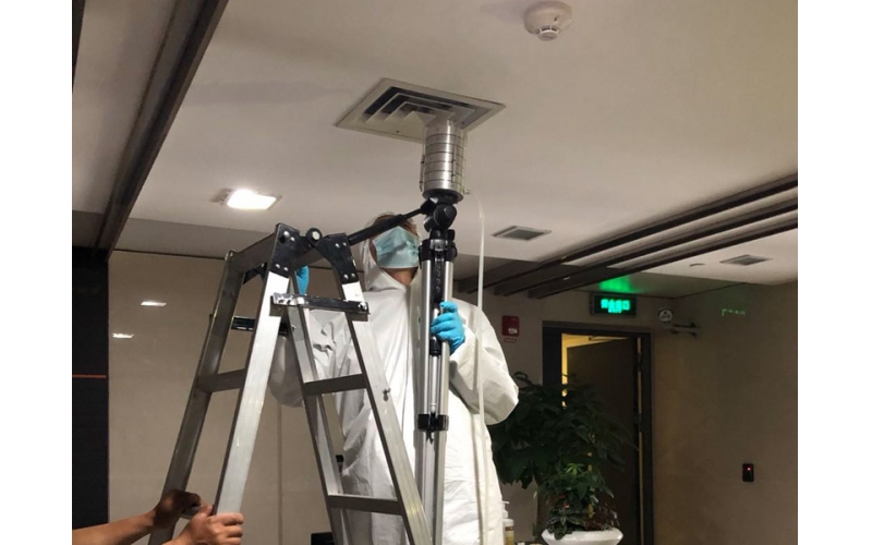 上海集中空調(diào)通風(fēng)系統(tǒng)的衛(wèi)生狀況進(jìn)行檢測，每年檢測不少于一次