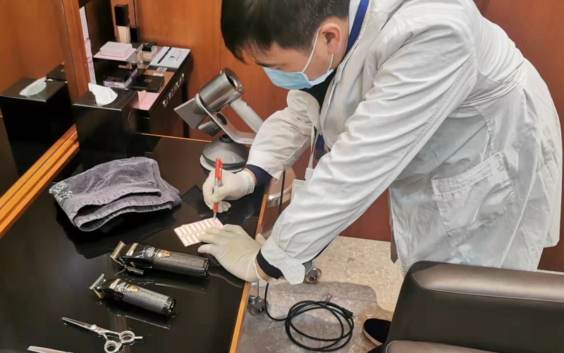 美發(fā)店公共場(chǎng)所衛(wèi)生檢測(cè)